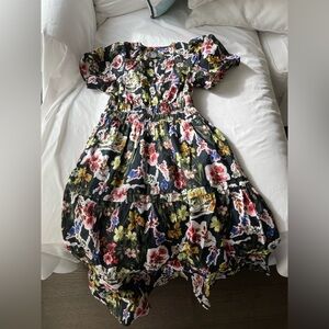 Size XsPetite Anthropology Somerset Midi Dress (Retail 168)